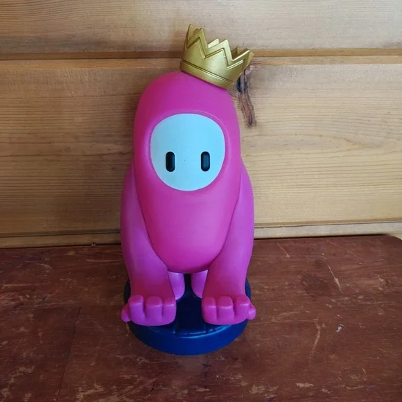 Fall Guys Pink/Crown Cable Guys Phone & Controller Holder, Device Stand 8.5" - Picture 1 of 4